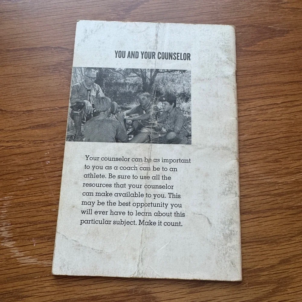 Vintage 1973 Boy Scouts of America Citizenship in the Community Merit Badge Book